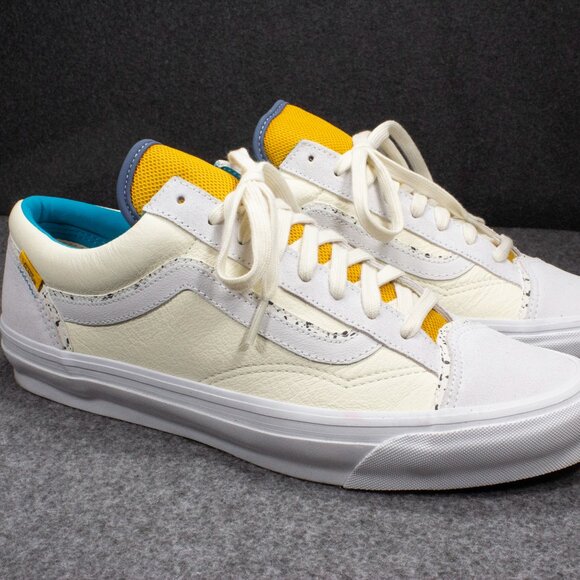 Vans OG STYLE 36 UL LX 'DEVIL'S DETAILS' VN0A5FBXW00 White Blue Mens Size 11.5 - Picture 2 of 12